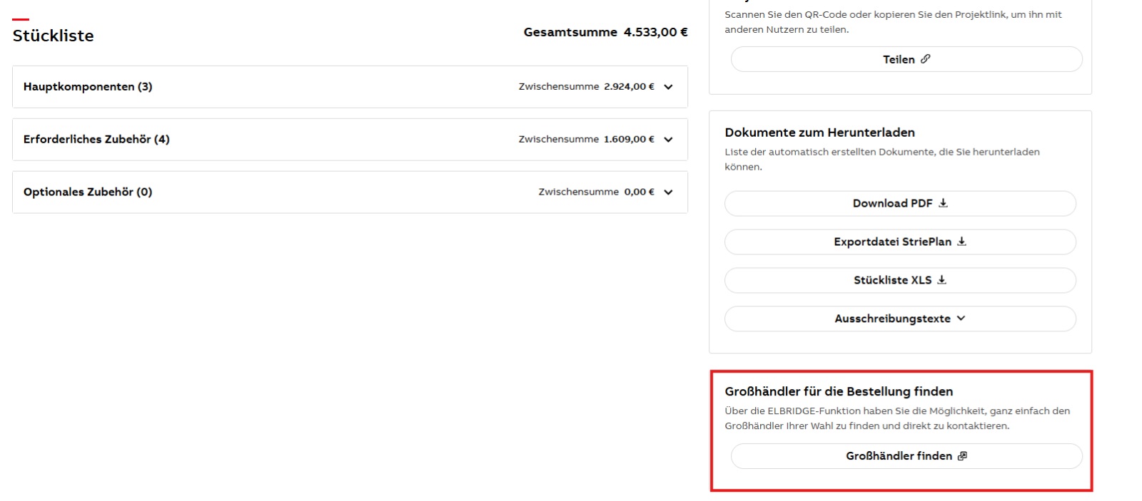 Großhänlersuche