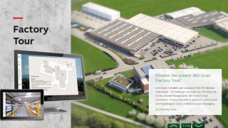 Erleben Sie unsere 360 Grad Factory Tour!