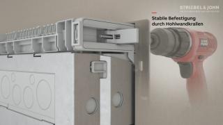 Unterputz-Kleinverteiler der Serie ComfortLine