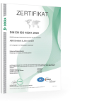 Arbeitsschutzmanagement - ISO-Zertifikat 45001 (Deutsch)