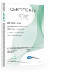 Energiemanagement - ISO-Zertifikat 50001 (Englisch)