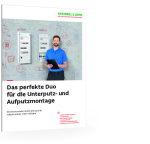 Das perfekte Duo für die Unterputz- und Aufputzmontage