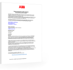 Produkterklärung SVHC, REACH AK600 Consumer Unit