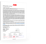Erklärung zur REACH - Verordnung - ABB STRIEBEL &amp; JOHN