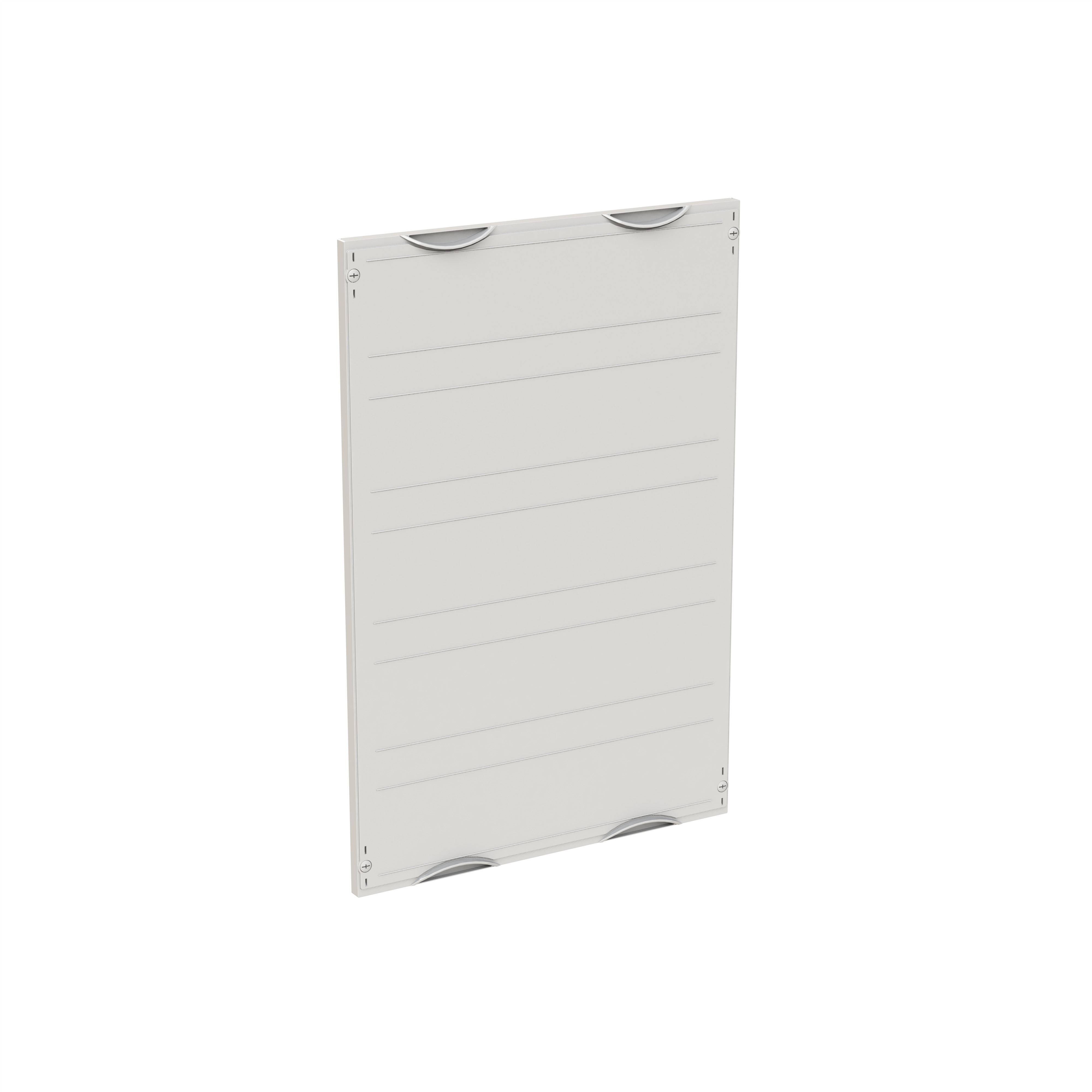Linearer Schlitz-Diffusor 152,4 Cm – 1 Schlitz, Lüftungsabdeckung Aus Alu, Für Decke/Wand/Boden, Weiß