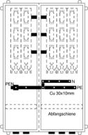 KS876 Hausanschlussschrank