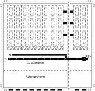 KS878AL Hausanschlussschrank