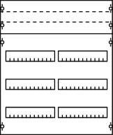 2V0KA Verteilerfeld BH0 2-Feld