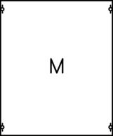 2M0A Verteilerfeld BH0 2-Feld