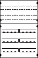2V1KA Verteilerfeld BH1 2-Feld