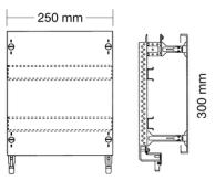 ED61KA Kombi-Set 1F. Klemmenraum