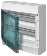 M65W236TN3 Stromkreisverteiler, Aufputz 2x18 Platzeinheiten Schutzklasse II, Schutzart IP65, IK 09