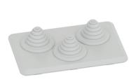 Flansch mit Kabeltüllen