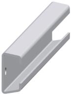 Breitenschienen Montage zwischen Schrankprofil Profil Nr.10, 35 x 19 mm
