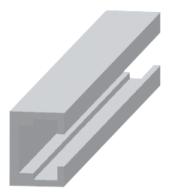 Meterware Profil Nr.3 32 x 25 mm