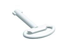Betätigungsschlüssel Doppelbart 3 mm
