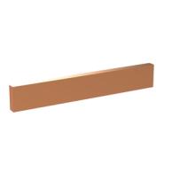 ZX2076 CU-Schiene 30x10mm, L:195mm