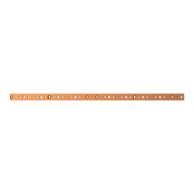 ZXM2528 CU-Schiene 40x10mm, L:1024mm