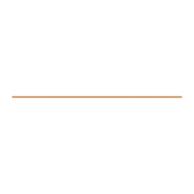 ZX2264 CU-Schiene 12x5mm, L:1242mm