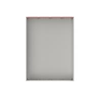 A49B Wandschrank 4FB9R Basis o.Tür