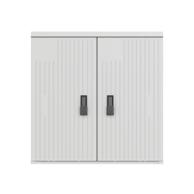 Schrank AP Gr.2 1125x1115x320 EH3, Doppeltür jeweils mit SHG-DS, Innenraum symmetrisch getrennt