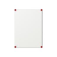 VF43HO-N Leer-Gehäuse 440x320 grau Deckel undurchsichtig alle Seiten offen