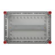 VB32HT-S2x63/4 LTS-Gehäuse 320x220 -63A für 2x OT40F - OT63F auf DIN-Tragschiene alle Seiten offen