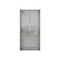 VF63HT-QR Zählergehäuse 3-Punkt VMS63V mit Zählertragplatte 3-punkt mit transparenten Deckel