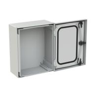 Schränke mit  Fenstertür Doppelbartverschluß (3-Punktschließung) IP54 - IK07