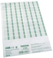 ZA78 Beschriftungsblatt f.8x12PLE