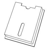 ZPLT4W Schaltplantasche HxB 180x325 DIN A4/quer