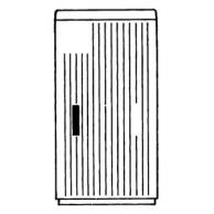 EHP320 Schrank AP Gr.0 1125x590x320 EH3, profiliert mit SHG IP44, IK10