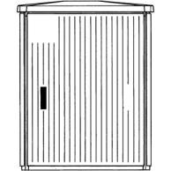 EHGD185 Schrank AP Gr.1 1125X871X541 EH3, profiliert, große Einbautiefe, SHG IP44, IK10