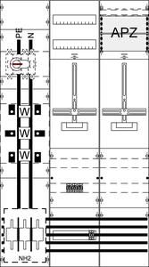 KA4285 Mess-u.Wandlerfeld kpl.H5/B2