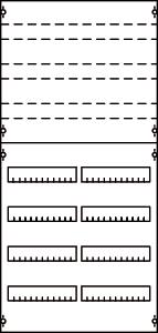2V3KA Verteilerfeld BH3 2-Feld