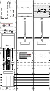 WF39EW11 MuW-Feld kompl. 9RE 3FB