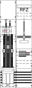WF29KF1M MuW-Feld kompl. 9RE 2FB