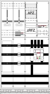 WX42E1S MuW Schrank kpl. TX412G