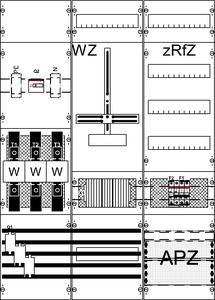 WF37KK25 MuW-Feld kompl. 7RE 3FB