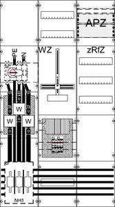 WF39KK45 MuW-Feld kompl. 9RE 3FB