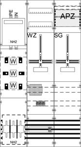 WF39KN43UT MuW-Feld kompl. 9RE 3FB