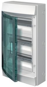 M65W336TN3 Stromkreisverteiler, Aufputz 3x12 Platzeinheiten Schutzklasse II, Schutzart IP65, IK 09