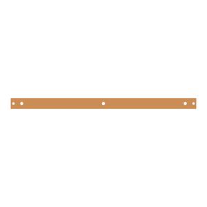 ZX2372 CU-Schiene 40x10mm, L:681mm