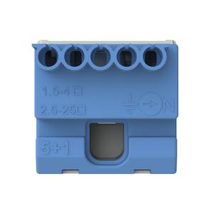 ZK51B N-Klemmenblock 5x4&amp;#43;1x25qmm