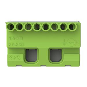 ZK82G PE-Klemmenblock 8x4&amp;#43;2x25qmm