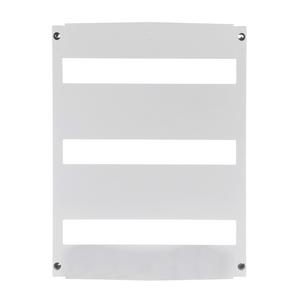 Abdeckplatte mit Ausschnitt für REG 3-Reihen a 18TE, 54TE für ARIA 54