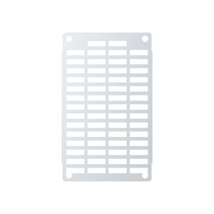 PAML32 Montageplatte 250x150 Lochraster, Stahlblech 1,5 mm für ARIA 32