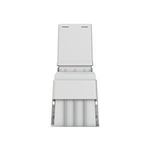 Schrank 853x385x270 EH1 belüftet, Schnapp-Haube IP20, IK09 VE=32 Stück