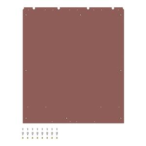 Montageplatte HxBxT 1191,5x1040x5mm ISO für CombiLine-MP 4FB, 7+1RE