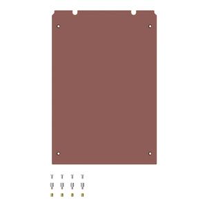 Montageplatte HxBxT 756,5x515x5mm ISO